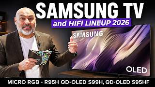 First Look Samsung Fernseher 2026: Micro RGB, OLED S99H,  S95H, S90H,  The Frame Pro &amp; Canvas HiFi