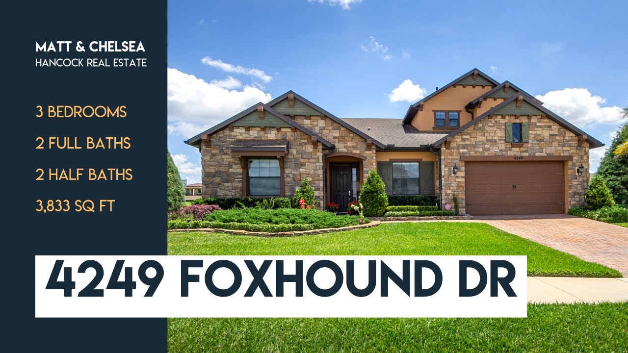 4249 Foxhound Dr Clermont, FL in Hunters Run Home Walkthrough Tour