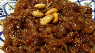 Tfaya Marocaine طريقة تحضير التفاية بالبصلةوالزبيب مع سر لذتها