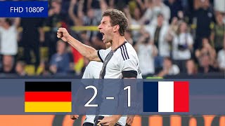 Germany vs France 2-1 | Friendly International 2023 | 12.09.2023 | Highlights & All Goals.