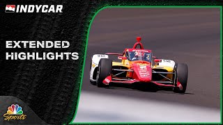IndyCar Series EXTENDED HIGHLIGHTS: 108th Indy 500 Top 12, Last Chance Practice | Motorsports on NBC
