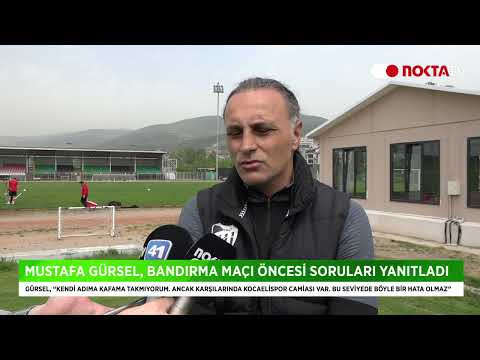 Mustafa Gürsel: Ben kafama takmıyorum ancak karşılarında Kocaelispor camiası var! 25 Nisan 2024 | Nokta TV 1 Mustafa Gürsel: Ben kafama takmıyorum ancak karşılarında Kocaelispor camiası var!