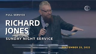 9-25-22 Evangel Live | Richard Jones | Sunday 5pm
