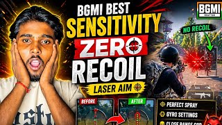 BGMI Best Sensitivity 2026 🔥 Zero Recoil + Gyro Settings | Aim Lock Trick 😈