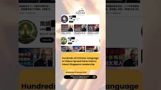 Hundreds of Chinese-Language AI Videos Spread False Claims About Singapore Leadership
