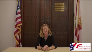 July Supervisor of Elections Message
