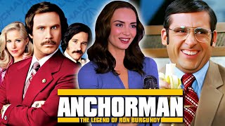 BRITISH GIRL'S FIRST TIME WATCHING * ANCHORMAN: The Legend of Ron Burgundy * MOVIE REACTION!!