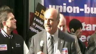 PA: AFL-CIO President Bill George, Rite Aid Rally