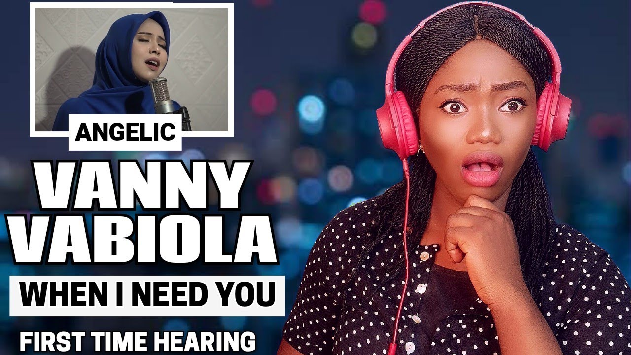 WHEN I NEED YOU - CÉLINE DION COVER BY VANNY VABIOLA REACTION!!!😱 | Indonesia Subtitled + Others