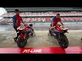 Enjoy the roar of TWO FIREBLADES revving up! 🔥