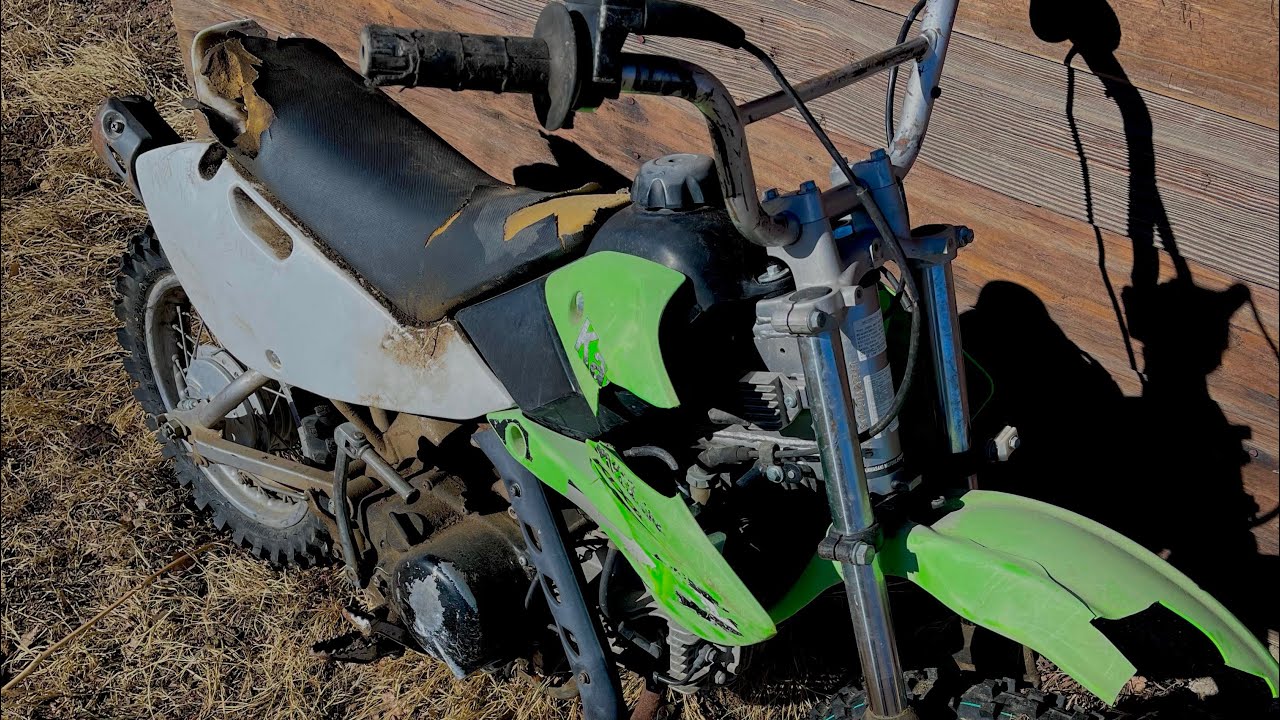 Building a 150 left for dead 2005 kawasaki klx 110 YouTube