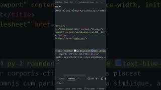 Build Text Card in Tailwind CSS #shorts #coding
