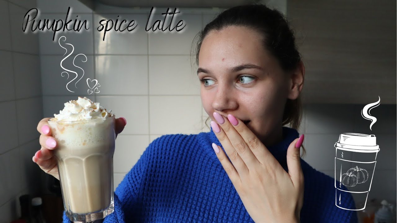 Starbucks koffie recepten proberen + de Pumpkin spice latte