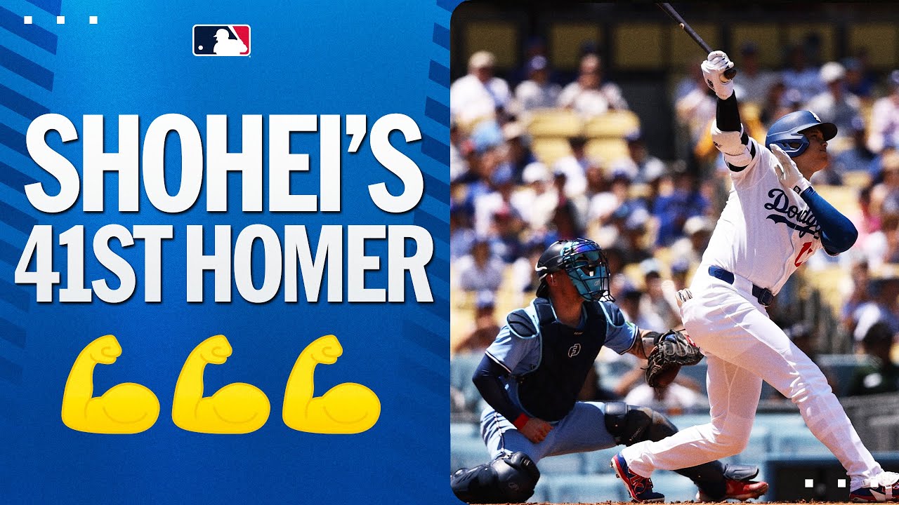 Shohei Ohtani leads off the game with his 41st BLAST of the season