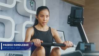 Turn Every Stroke into Strength with the ERG750W Water Rowing Machine by XTERRA Fitness