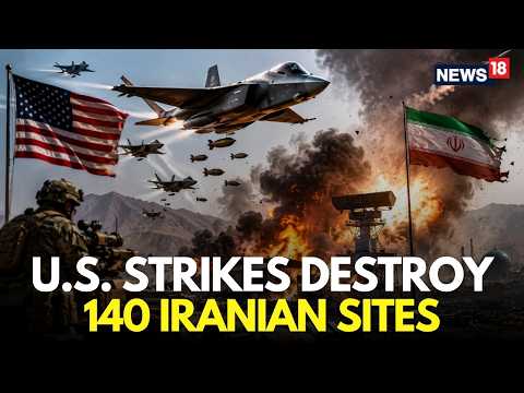 LIVE | US Iran Latest News | US Bombs 140 Iranian Military Targets | Hormuz | US Iran War | N18G