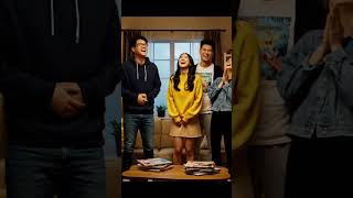 Group Of Friends Starts Dancing