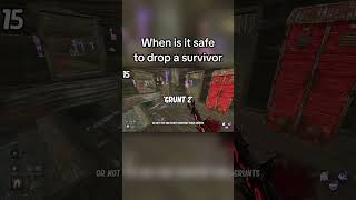 When is it safe to drop a survivor in DBD (Tip 15/100)