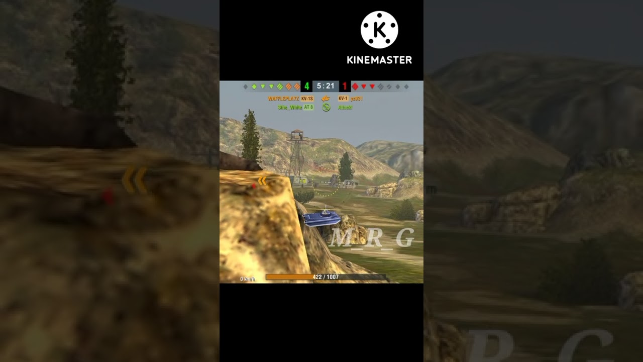 KV-2 SHOTS BE LIKE #wotblitz #shorts #viral