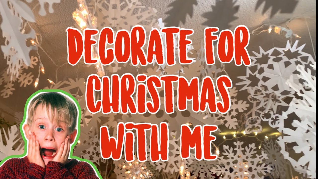 Decorate for Christmas with me