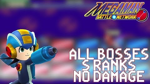 Megaman Battle Network | All V3 Bosses | No Damage | S Ranks