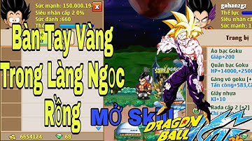 Ngọc Rồng Online - Bí Kíp Mở Skill Đệ Tử