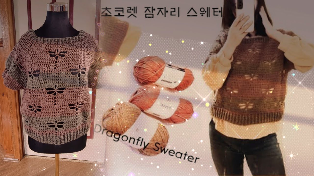 초코렛 잠자리  - 드래곤플라이 스웨터2