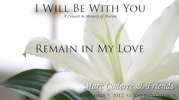 Remain in My Love - Marc Coderre live Nov.2012