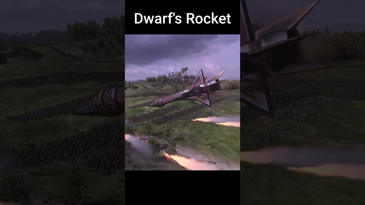 Dwarf's Rocket | Cinematic Massive Battle  | Total War: WARHAMMER III |