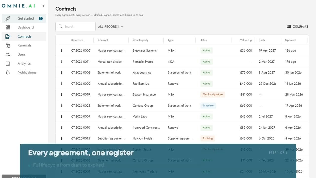 Atlas: Contract Manager video