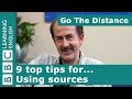 Academic insights  9 top tips for using sources