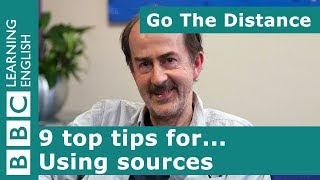 Academic Insights – 9 top tips for... using sources