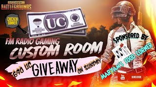 PUBG MOBILE  16k SUB... LIVE CUSTOM ROOM PAKISTAN | INDIA | FM RADIO GAMING |GG  | #PUBGMOBILE | #FM screenshot 5