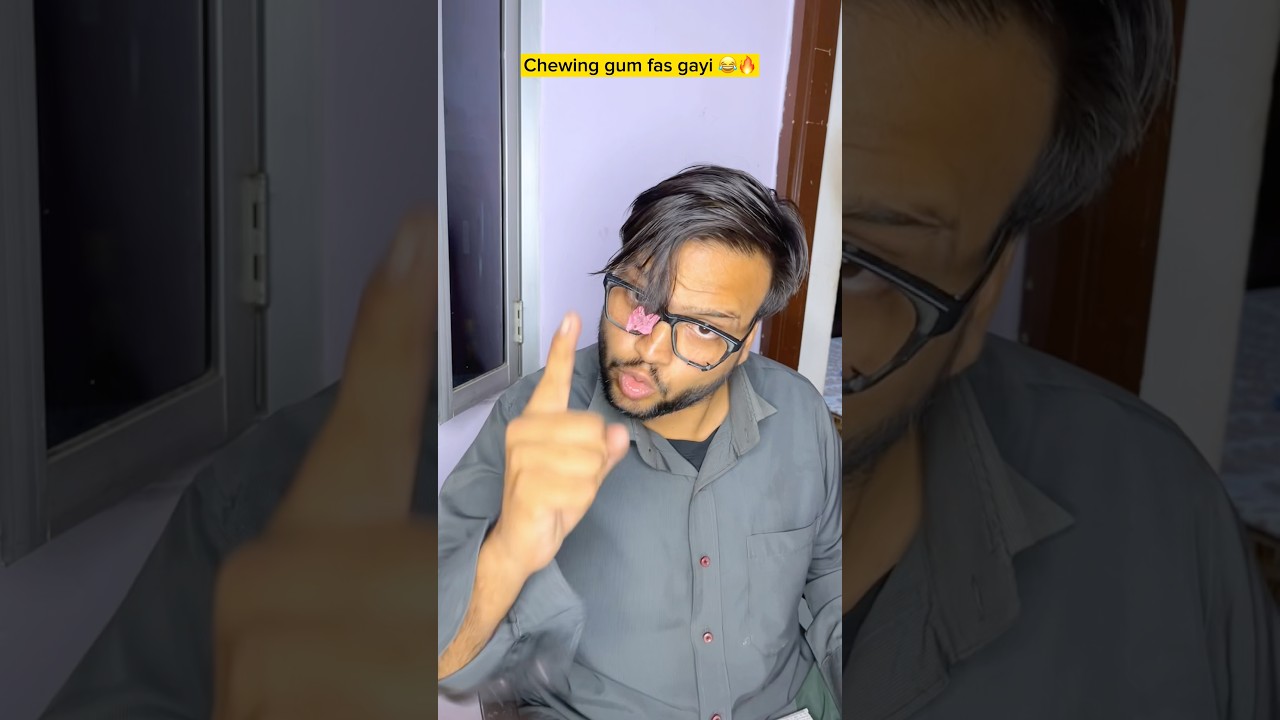 Chewing gum aur papa ke hair 😂🔥| indian family #shorts #indian #relatable #comedy #funny #bachpan