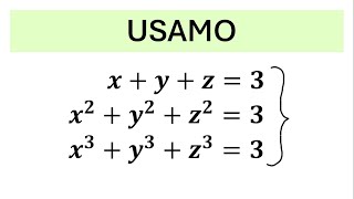 картинка: Сможете ли вы перехитрить эту алгебраическую задачу? | USAMO