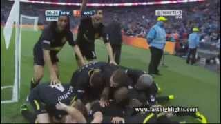 Manchester City vs Wigan 0-1 FA Cup Final 2013 (11\/5\/2013) LAST MIN GOAL!!