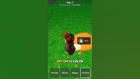 How To Use The Paint Brush In 99 Nights In The Forest 🌲