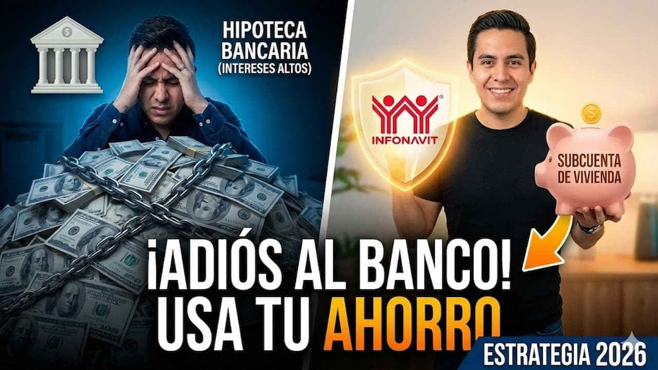 ¡ADIÓS AL BANCO! 🏦 Usa tu Infonavit para liquidar tu hipoteca en 2026 ...