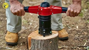 Snelste automatische brandhoutverwerkingsmachine | Gevaarlijke houtbewerkingsmachines in actie #10