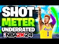 THE UNDERRATED POWER OF THE SHOT METER IN NBA 2K24!
