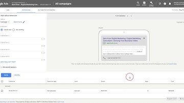 Google Ads Tutorial: How To Set Up Callout Extensions
