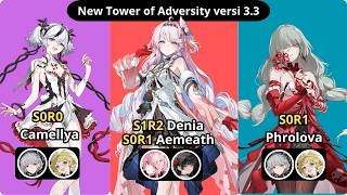 [New TOA 3.3] Aemeath &amp; Denia (Fusion Burst), Camellya, Phrolova | Wuthering Waves