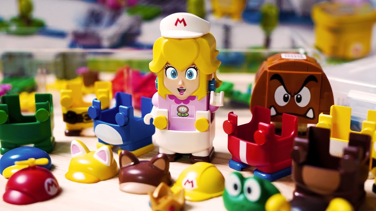 LEGO Peach Power Up Pack YouTube