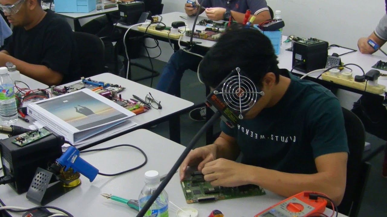 Electronics Repairing Course In Malaysia - YouTube