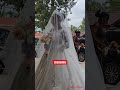How the bride's convoy entered church #fyp #trend