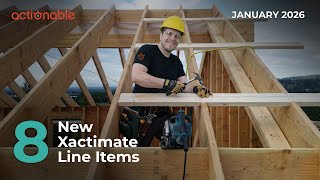 PRICE LIST UPDATE SUMMARY | JANUARY 2026 | ***8 NEW XACTIMATE LINE ITEMS***