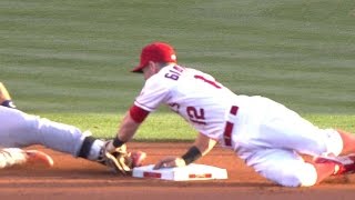 DET@LAA: Joyce throws out Miggy, call confirmed