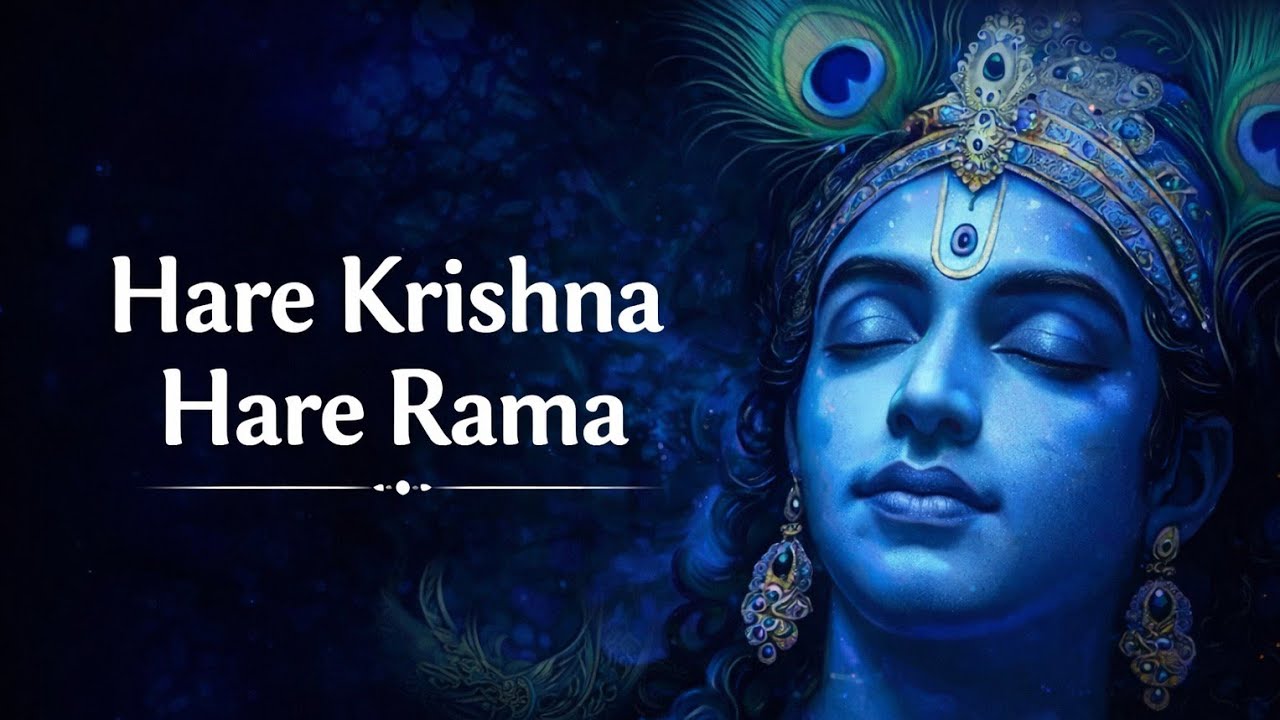 🦚 Hare Krishna Hare Rama | Powerful Krishna mantra | 🌺🦚