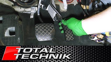 How to Remove Accelerator Pedal - Audi A6 S6 RS6 - C5 - 1997-2005 - TOTAL TECHNIK