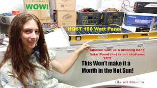 HQST 100 watt Solar Panel from Amazon, Shipped UPS, you got to see this one! by Јоhn Daniel 4,854 views 8 months ago 8 minutes, 23 seconds